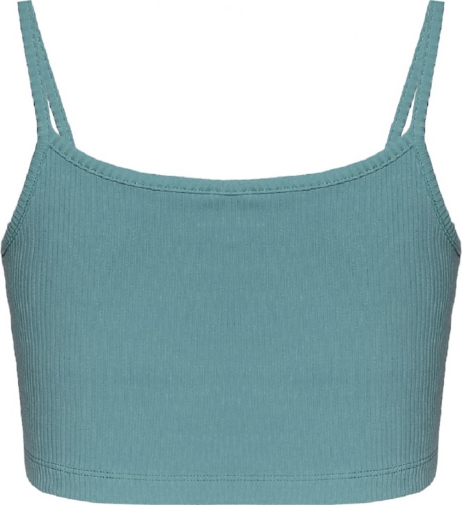 Blue Effect Mädchen geripptes Crop Spaghetti-Top karibikgrün Blue Effect Mädchen geripptes Crop Spaghetti-Top karibikgrün
