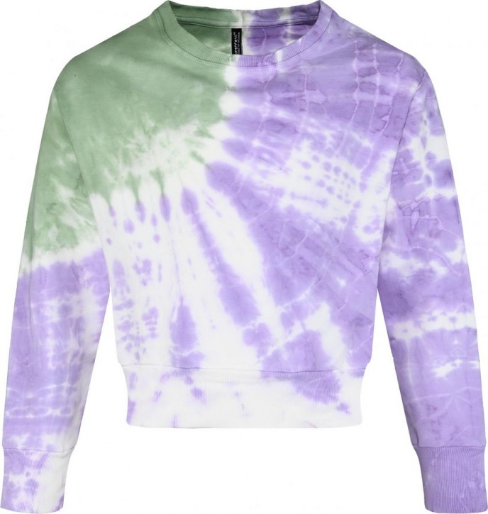 Blue Effect Mädchen Sweater Batik moos violett Blue Effect Mädchen Sweater Batik moos violett