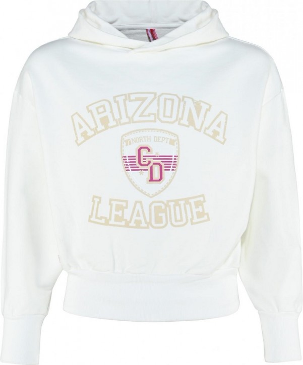 Blue Effect Mädchen Boxy Kapuzen-Sweat-Shirt / Hoodie ARIZONA weiß Blue Effect Mädchen Boxy Kapuzen-Sweat-Shirt / Hoodie ARIZONA weiß