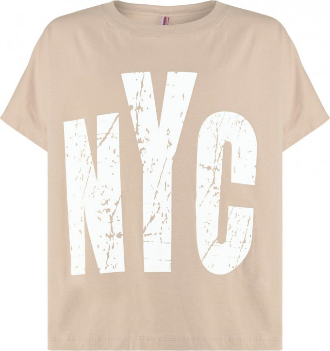Blue Effect Mädchen T-Shirt NYC beige Blue Effect Mädchen T-Shirt NYC beige