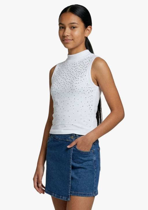 Blue Effect Mädchen Top / Shirt weiß