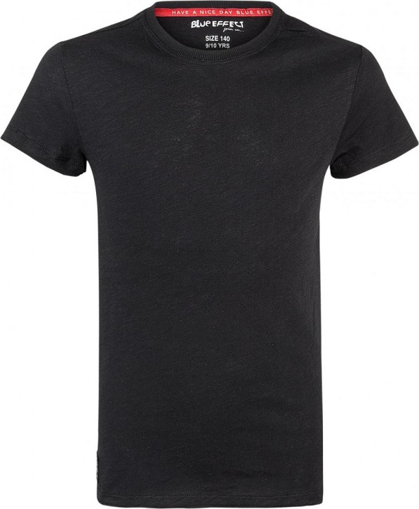 Blue Effect Jungen Rundhals Basic T-Shirt schwarz Blue Effect Jungen Rundhals Basic T-Shirt schwarz