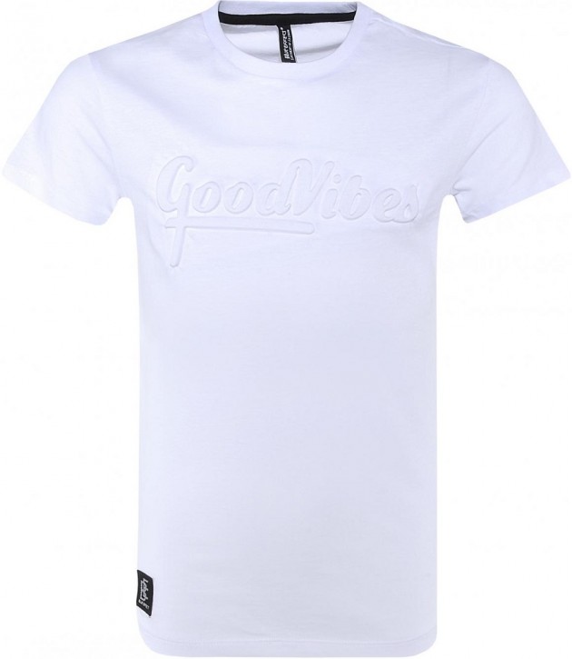 Blue Effect Jungen T-Shirt GOOD VIBES schneeweiß Blue Effect Jungen T-Shirt GOOD VIBES schneeweiß