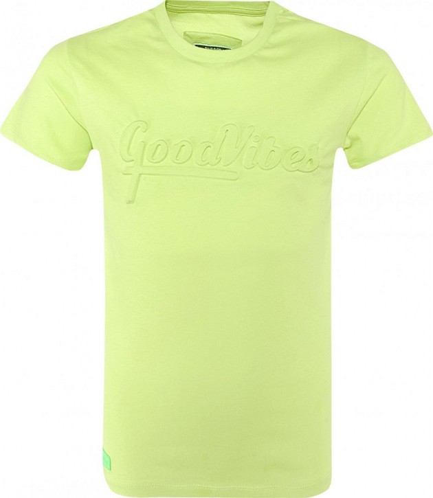 Blue Effect Jungen T-Shirt GOOD VIBES neon Apfel Blue Effect Jungen T-Shirt GOOD VIBES neon Apfel