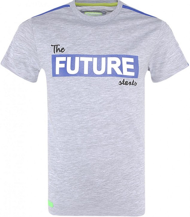 Blue Effect Jungen T-Shirt FUTURE hellgrau melange Blue Effect Jungen T-Shirt FUTURE hellgrau melange