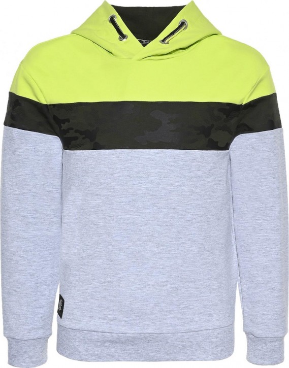 Blue Effect Jungen Kapuzen-Sweat-Shirt/Hoodie Camouflage hellgrau melange Blue Effect Jungen Kapuzen-Sweat-Shirt/Hoodie Camouflage hellgrau melange