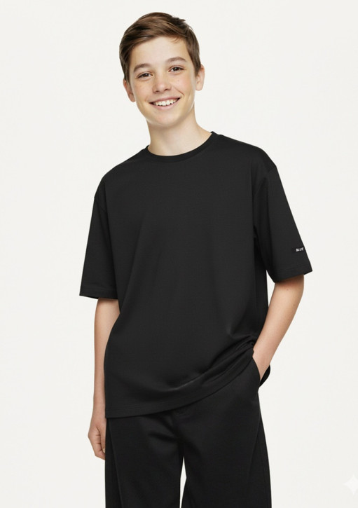 Blue Effect T-Shirt schwarz