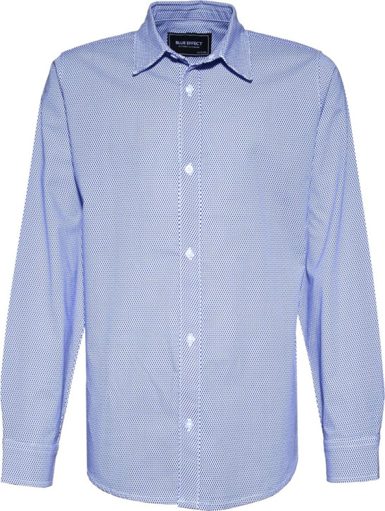Blue Effect Jungen Hemd weiß navy Welle