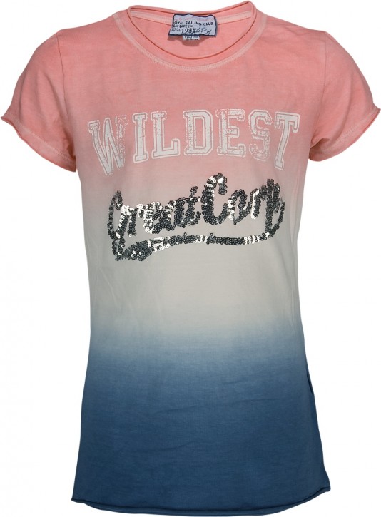 Blue Effect Mädchen T-Shirt Farbverlauf hummer Blue Effect Mädchen T-Shirt Farbverlauf hummer