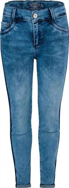 Blue Effect Mädchen cropped Jeans light blue side stripe NORMAL Blue Effect Mädchen cropped Jeans light blue side stripe NORMAL