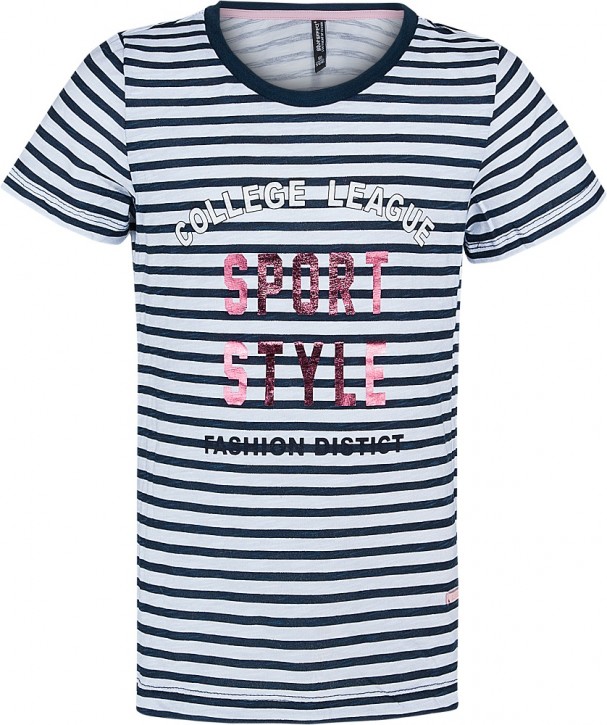 Blue Effect Mädchen T-Shirt SPORT STYLE marine weiß Blue Effect Mädchen T-Shirt SPORT STYLE marine weiß