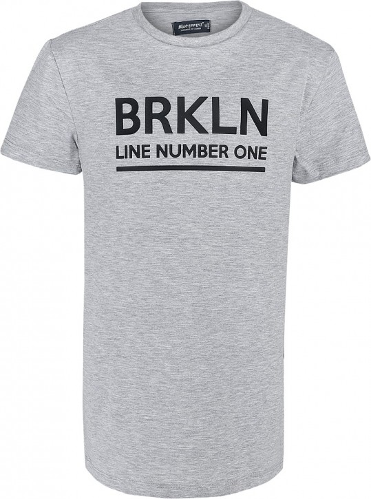Blue Effect Jungen T-Shirt BRKLYN hellgrau melange Blue Effect Jungen T-Shirt BRKLYN hellgrau melange