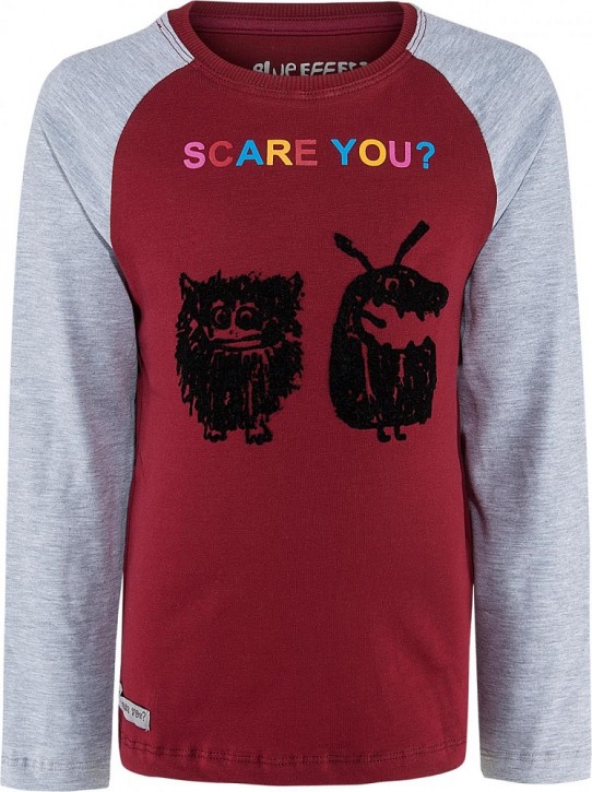 Blue Effect Jungen Langarm-Shirt/Longsleeve SCARE YOU winterrot Blue Effect Jungen Langarm-Shirt/Longsleeve SCARE YOU winterrot