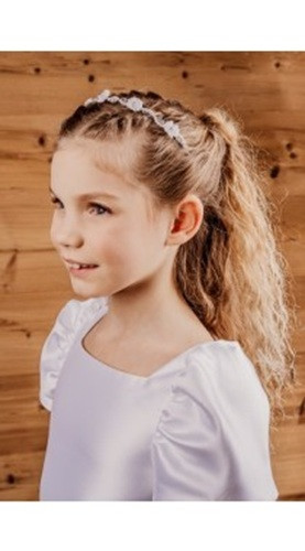 Emmerling Kommunion Accessoires Haarschmuck Haarreifen ivory