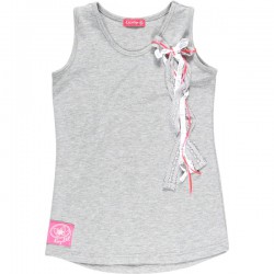 Kiezel-tje Top grey mele Kiezel-tje Top grey mele