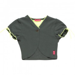 Kiezel-tje Cardigan/Bolero forest green Kiezel-tje Cardigan/Bolero forest green