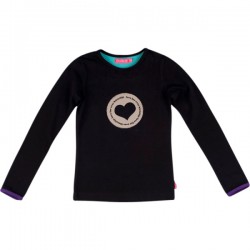 Kiezel-tje Langarm-Shirt/Longsleeve Herz black Kiezel-tje Langarm-Shirt/Longsleeve Herz black