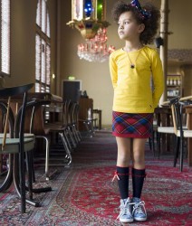 Bonnie Doon Strick Rock PLAID CHECKS rot Bonnie Doon Strick Rock PLAID CHECKS rot