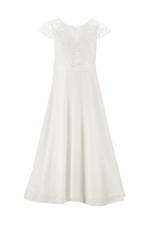 Happy girls Kommunionkleid festives Kleid lang ecru