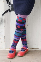 Bonnie Doon Strumpfhose "Happy Mix" navy Bonnie Doon Strumpfhose "Happy Mix" navy