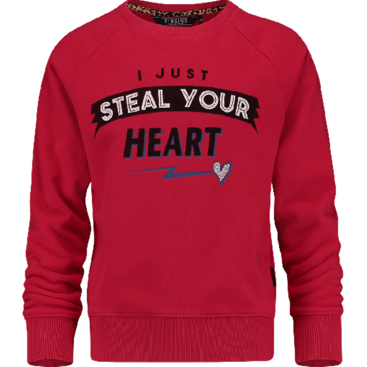 Vingino Sweat-Shirt/Pullover NIVE red lollipop Vingino Sweat-Shirt/Pullover NIVE red lollipop