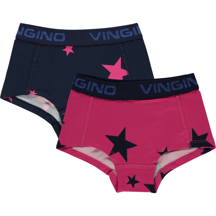 Vingino Hipster/Short 2er-Pack GLOW dark blue Vingino Hipster/Short 2er-Pack GLOW dark blue