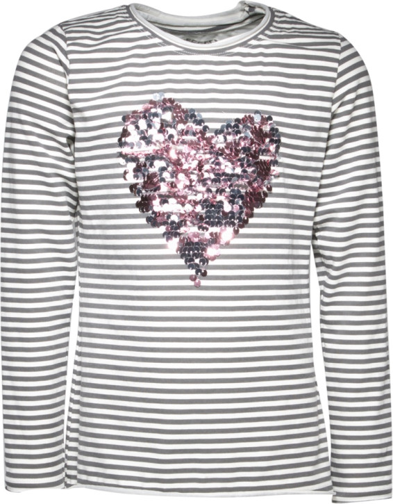 Blue Effect Langarm-Shirt/Longsleeve Herz Streifen Blue Effect Langarm-Shirt/Longsleeve Herz Streifen