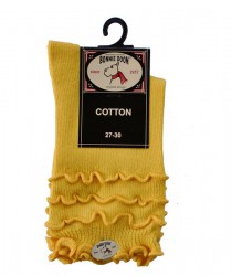 Bonnie Doon Frou Frou Socken gelb Bonnie Doon Frou Frou Socken gelb