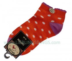 Bonnie Doon Kurzsocken Dazzling Dots apricot/weiß/flieder Bonnie Doon Kurzsocken Dazzling Dots apricot/weiß/flieder