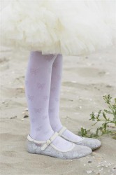 Bonnie Doon Strumpfhose Shiny Bows "Schleifchen" weiß Bonnie Doon Strumpfhose Shiny Bows "Schleifchen" weiß