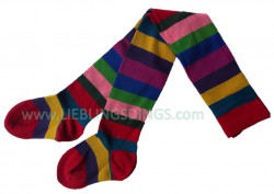 Bonnie Doon Strumpfhose ARTISTIC STRIPES carmine (rot) Bonnie Doon Strumpfhose ARTISTIC STRIPES carmine (rot)