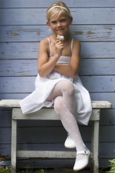 Bonnie Doon Strumpfhose Floral Lace weiß Bonnie Doon Strumpfhose Floral Lace weiß