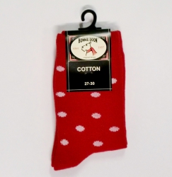 Bonnie Doon Socken Dots rot