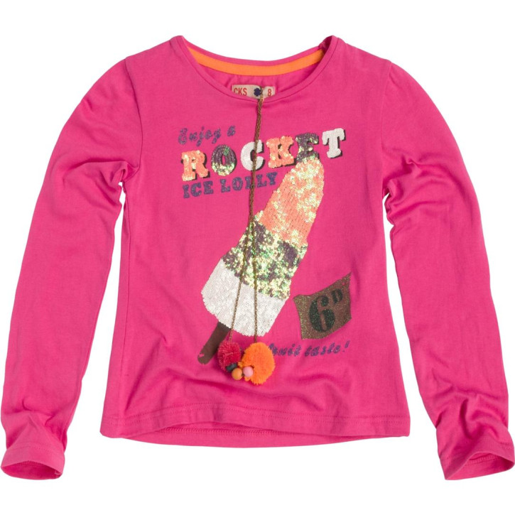 CKS Langarm-Shirt/Longsleeve Amarilis shocking pink CKS Langarm-Shirt/Longsleeve Amarilis shocking pink