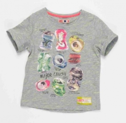 CKS T-Shirt SPUTAT grey mele CKS T-Shirt SPUTAT grey mele