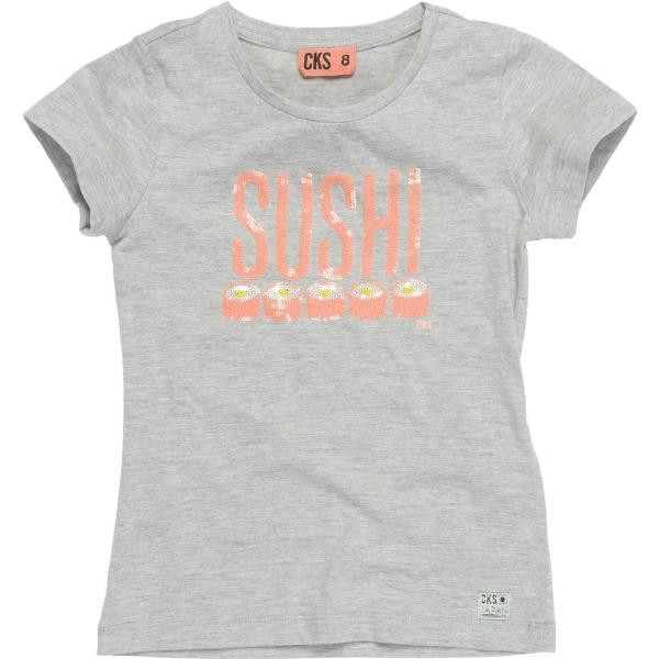 CKS T-Shirt HACHISA grey mele CKS T-Shirt HACHISA grey mele
