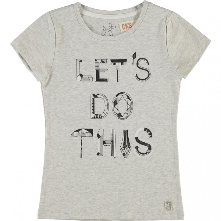 CKS T-Shirt ROXY light grey CKS T-Shirt ROXY light grey