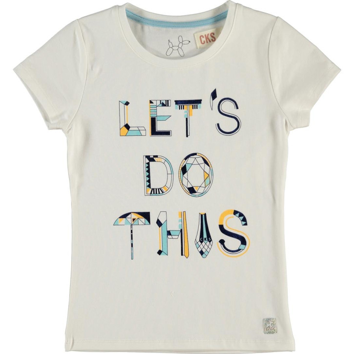 CKS T-Shirt ROXY crispy white CKS T-Shirt ROXY crispy white