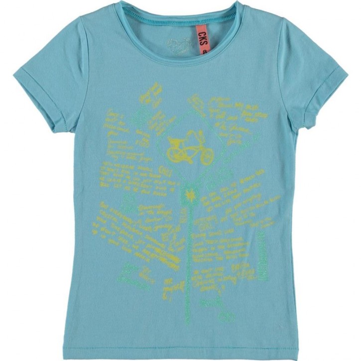CKS T-Shirt ROXYA bay blue CKS T-Shirt ROXYA bay blue