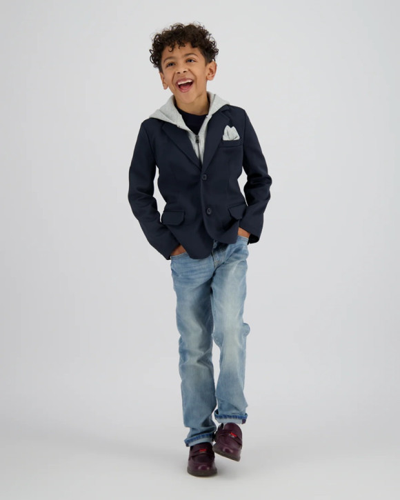 Vingino Jacket / Sakko / Blazer mit abnehmbarer Kapuze TINO baritone blue