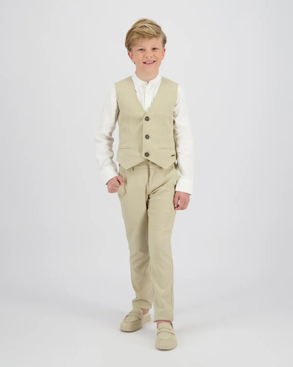 Vingino Jungs Classic Hose SESTO overcast white