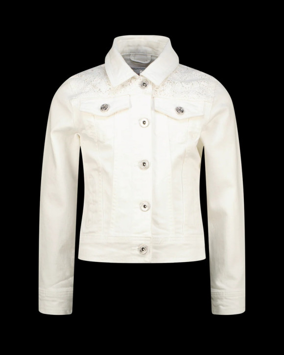 Vingino Jeansjacke TAYLIN LACE white denim