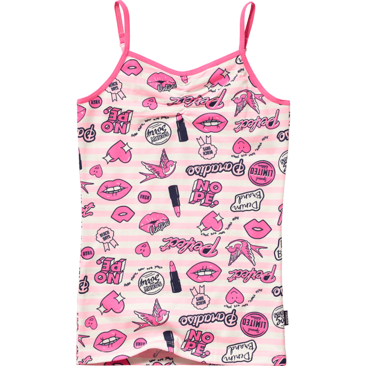 Vingino Unterhemd / Singlet / Top PERFECT multicolor pink