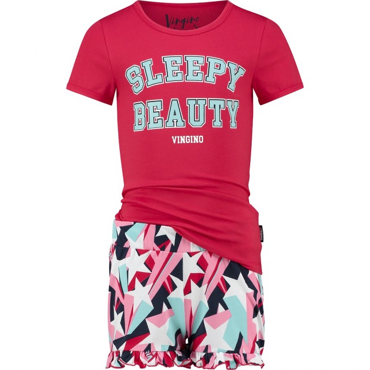 Vingino Schlafanzug/Pyjama kurz WEVALIE SET red lollipop Vingino Schlafanzug/Pyjama kurz WEVALIE SET red lollipop