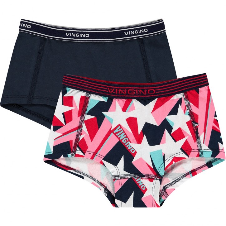 Vingino Hipster/Short 2er-Pack TOTHESTARS red lollipop Vingino Hipster/Short 2er-Pack TOTHESTARS red lollipop
