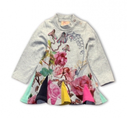 Pezzo D´oro Langarmshirt/Longsleeve grey merl lang Pezzo D´oro Langarmshirt/Longsleeve grey merl lang