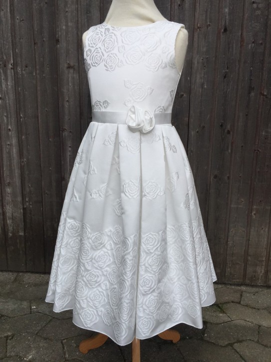MONNY Kommunionkleid DAMAST BLOEM 14 ecru MONNY Kommunionkleid DAMAST BLOEM 14 ecru