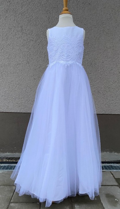 MONNY Kommunionkleid KANT STROOK 20-05 lang weiß MONNY Kommunionkleid KANT STROOK 20-05 lang weiß