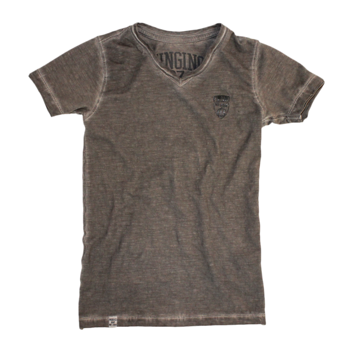 Vingino T-Shirt V-Neck HYLKE dark stone Vingino T-Shirt V-Neck HYLKE dark stone