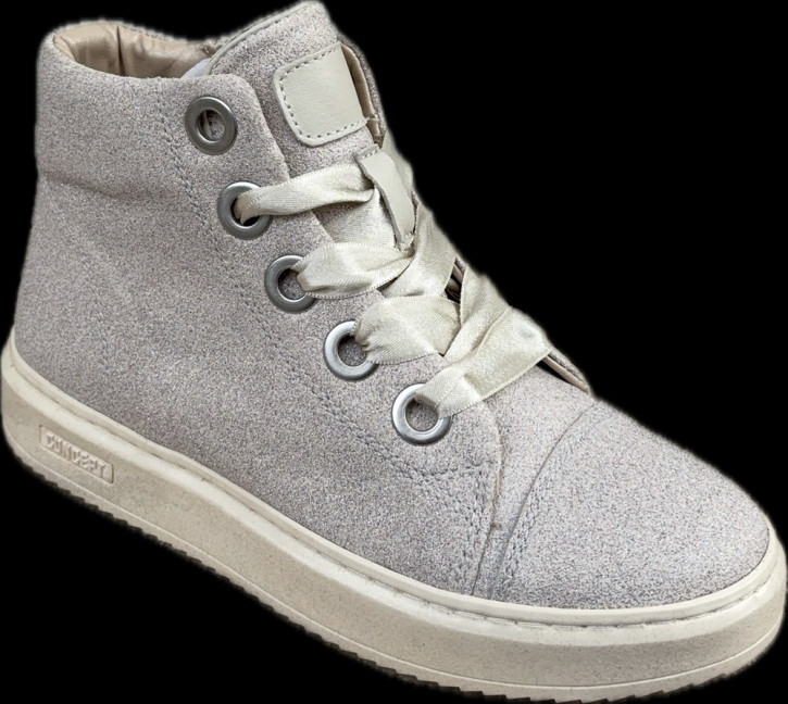 CONCEPT. Leder Sneaker high multi Glitter